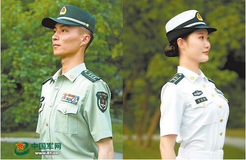 解放军告别贝雷帽 自8月1日起佩戴夏常服帽