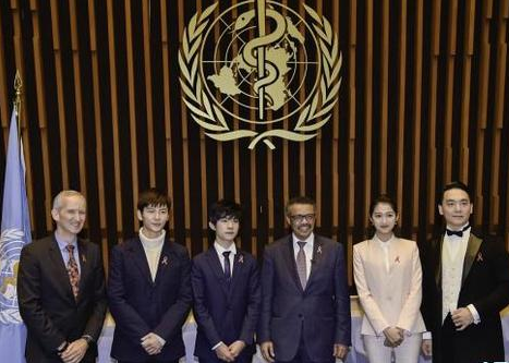 关晓彤英文演讲反,易烊千玺英文演讲,反艾滋病歧视